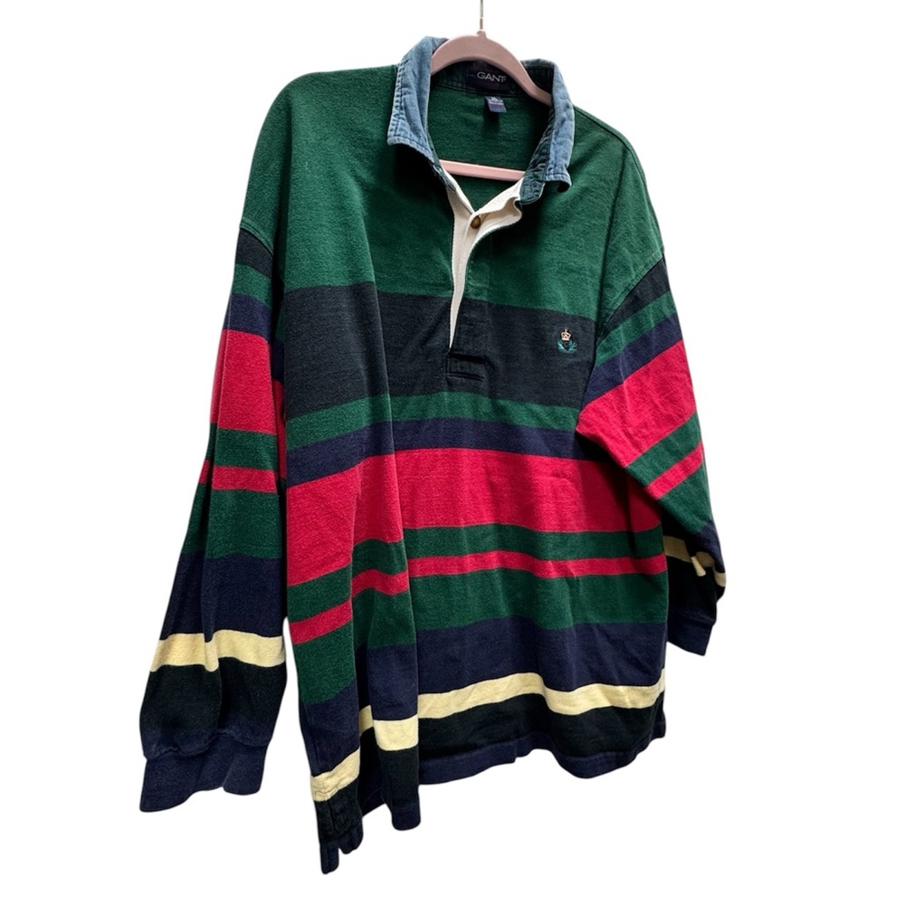 Vintage rugby style polo